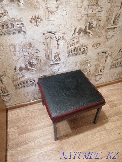 Кожаный пуфик 20000 Павлодар - изображение 2