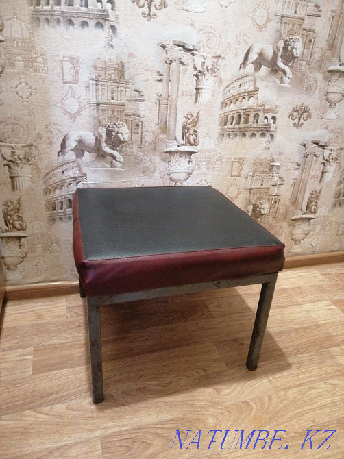 Кожаный пуфик 20000 Павлодар - изображение 1