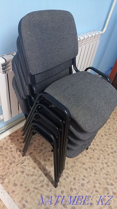 Продам б/у стулья офисные Ескельди би - изображение 2