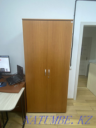 Office cabinet 2pcs chipboard Almaty - photo 1