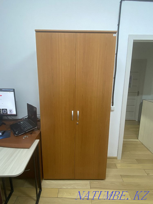 Кеңсе шкафы 2 дана ДСП  Алматы - изображение 1