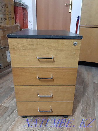 Used chest of drawers with 4 drawers Almaty - photo 1