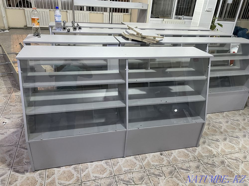 Продаются витрины и полки почти новые Шымкент - изображение 3