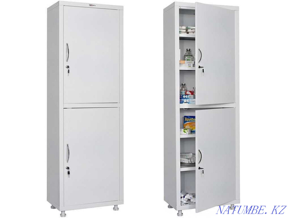 Металл медициналық шкаф (медициналық шкаф)  Астана - изображение 4