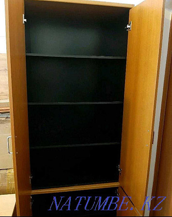 Продам шкаф офисный двухсекционный б/у Алматы - изображение 2