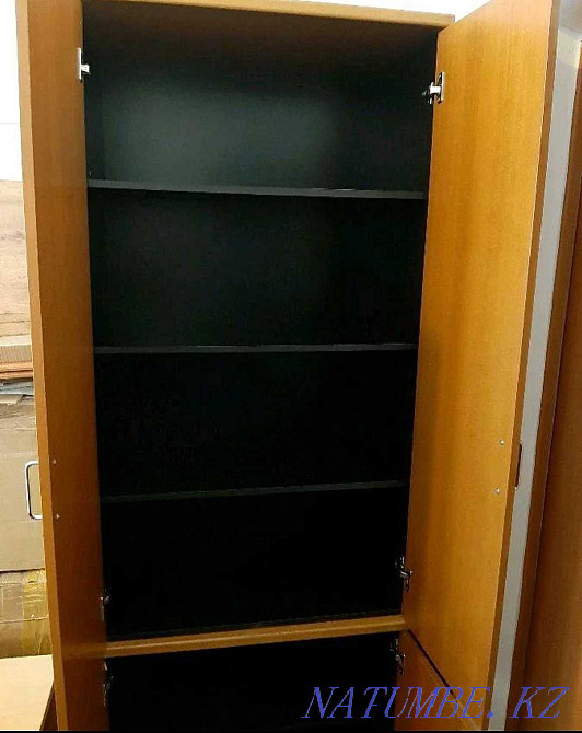 Продам шкаф офисный двухсекционный б/у Алматы - изображение 2