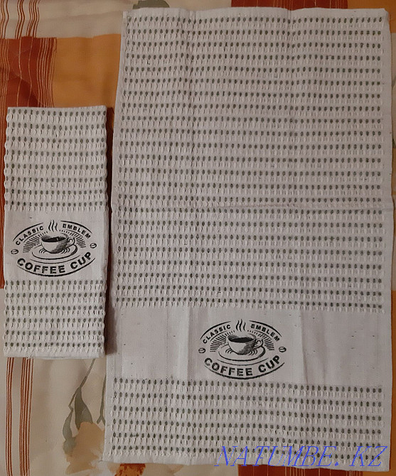 Кухонные махровые,велюровые,вафельные полотенца, салфетки, майлы? Астана - изображение 3