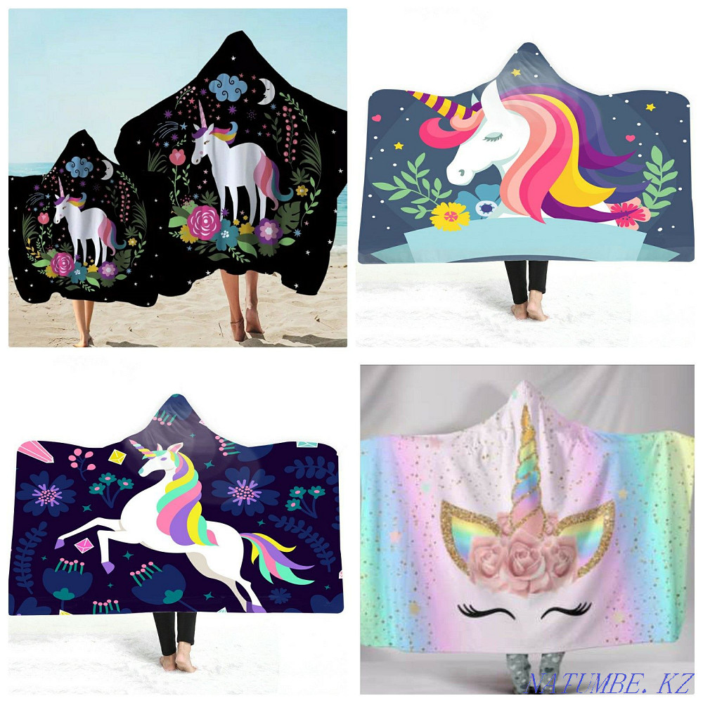 Beach towels - a plaid with beautiful prints! Almaty - photo 1