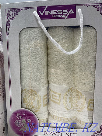 Turkish towels in gift boxes bath + face Astana - photo 6