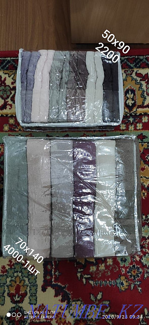 Полотенца лицевые и банные отличого качества, Турция Актобе - изображение 7