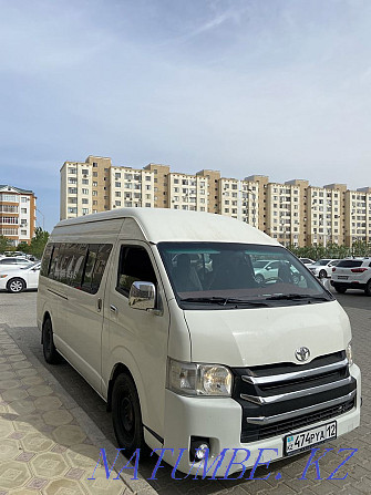 Rental Toyota high van transportation Aqtau - photo 3