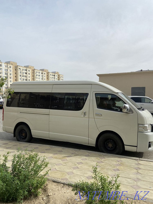 Аренда Тойота хайс микроавтобус перевозка Актау - изображение 2