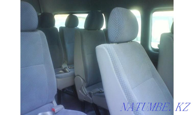 Passenger transportation, order, rent minibuses Toyota Hiace Almaty - photo 2