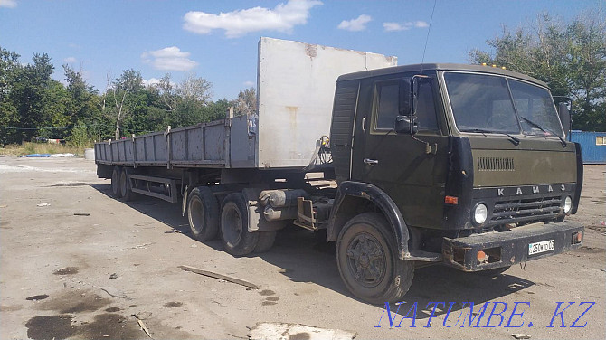 dlinnomer, KAMAZ, scow cargo transportation. Astana - photo 1