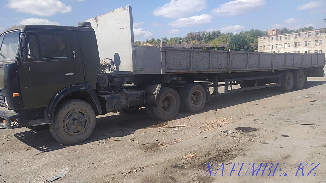 dlinnomer, KAMAZ, scow cargo transportation. Astana - photo 2