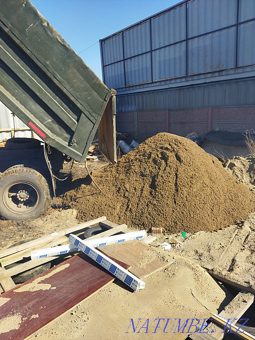 Песок, баласт, отсев, щебень, перегной, уголь, скальник и ДР. Сарань - изображение 1