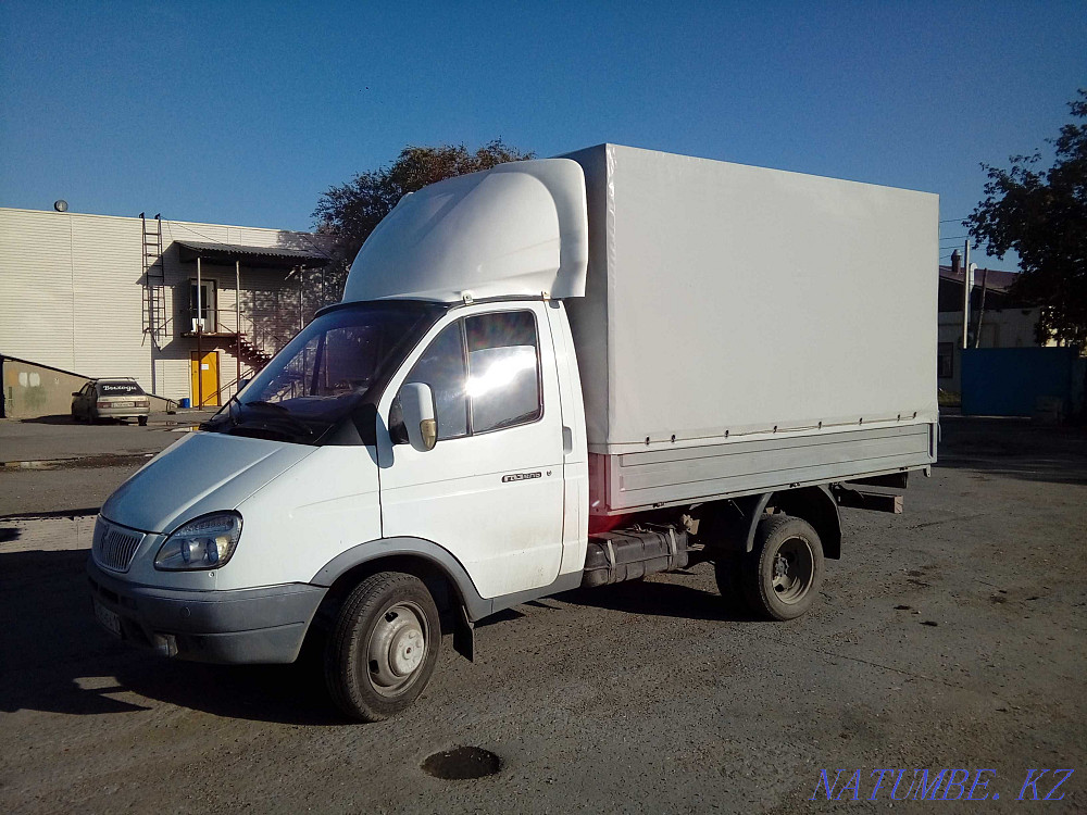 Грузоперевозки доставка Газель тент 3 метра Костанай - изображение 1