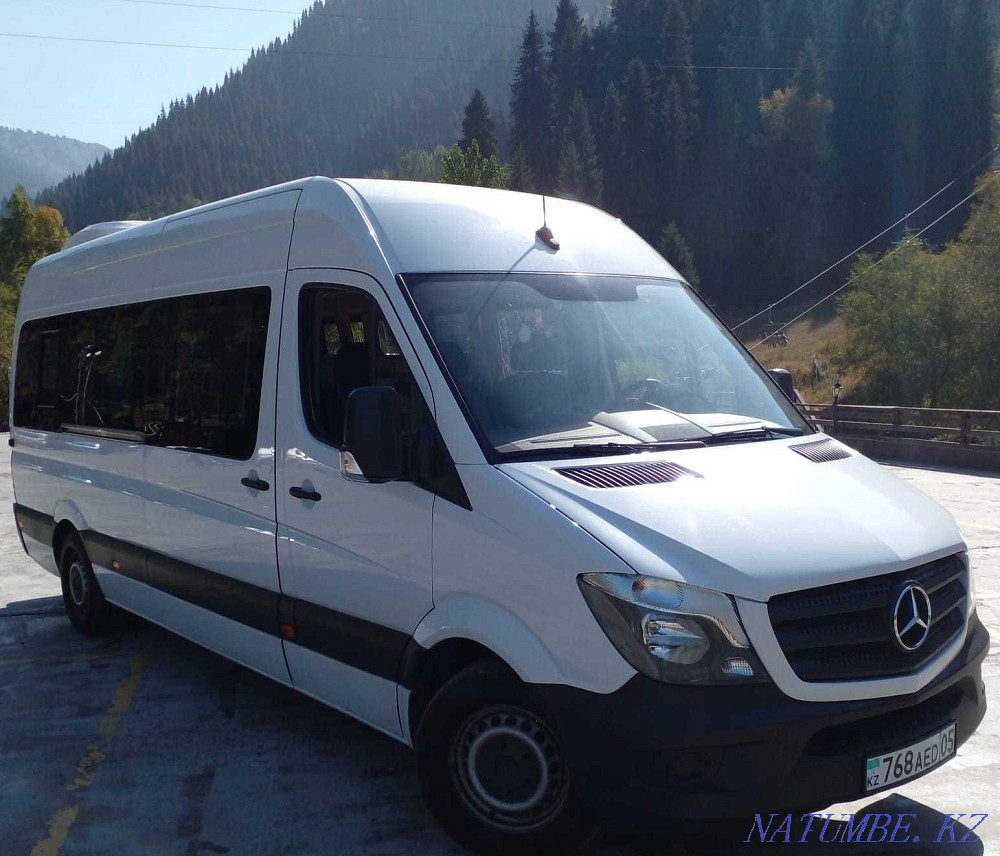 ТАСЫМАЛДАУ ЖОЛАУШЫ Барлық бағыттар бойынша Жалға автобус MERESEDES  Алматы - изображение 2