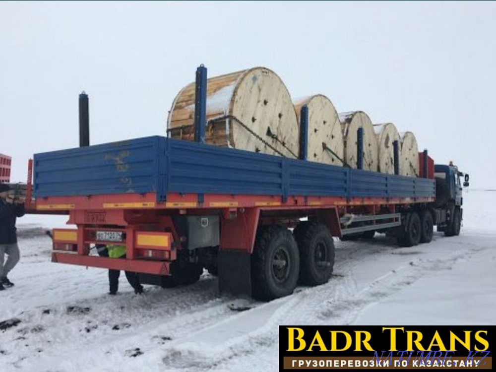 Камаз открытый площадка тралл бортовая шаланда контейнеровоз Семей - изображение 2