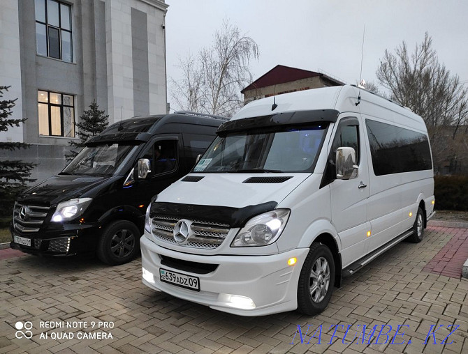 Passenger traffic in Kazakhstan, CIS. Minibus rental Karagandy - photo 2
