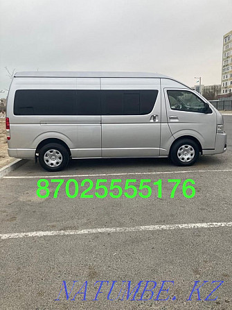 Passenger transport / minibus rental / Toyota Highs / 24/7 delivery Astana - photo 1