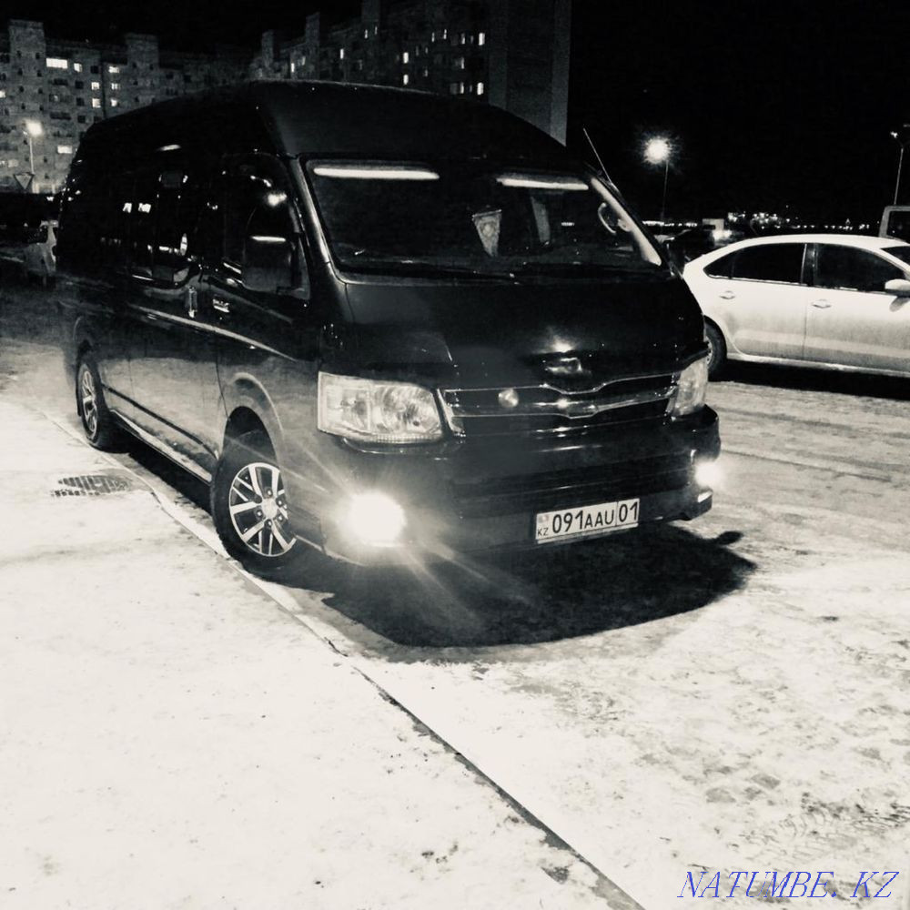 Passenger transport / minibus rental / Toyota Highs / 24/7 delivery Astana - photo 5