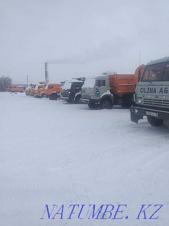 Cargo transportation by dump trucks KamAZ and Shakhman Kostanay - photo 3