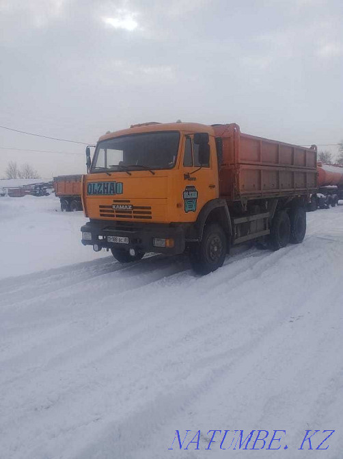 Cargo transportation by dump trucks KamAZ and Shakhman Kostanay - photo 2