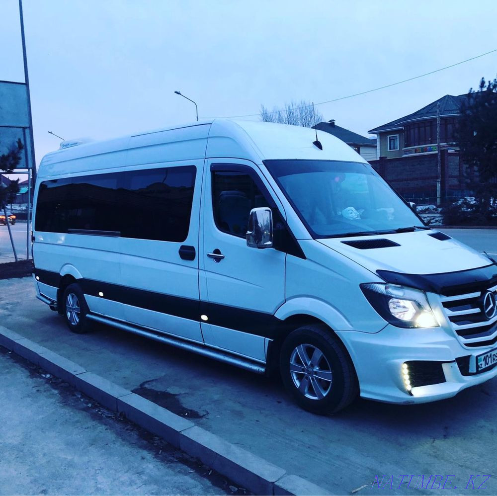 Жолаушыларды тасымалдау Микроавтобусқа тапсырыс беріңіз. Жалға алу. Жалға алу. Спринтер.  Алматы - изображение 3