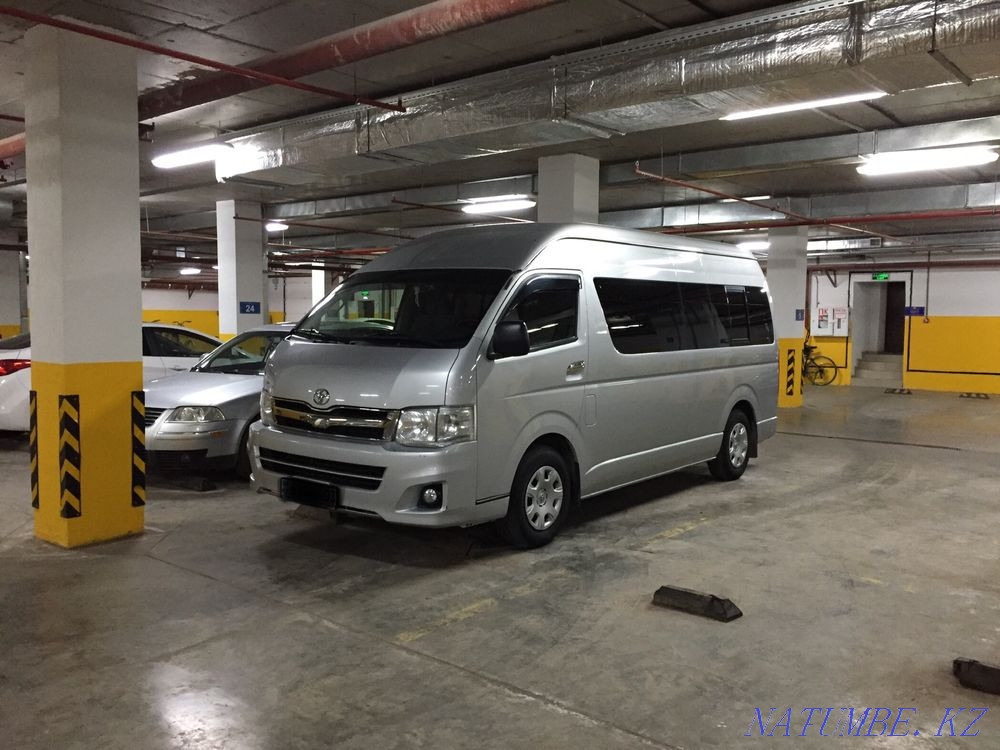 Аренда микроавтобусов Toyota Hiace Астана - изображение 4