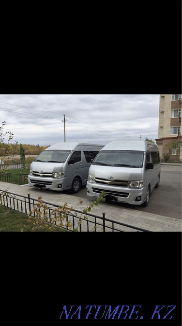 Аренда микроавтобусов Toyota Hiace Астана - изображение 1