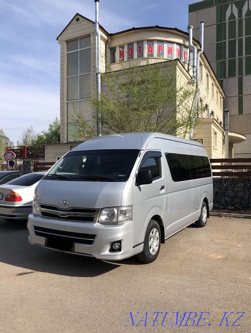 Аренда микроавтобусов Toyota Hiace Астана - изображение 7