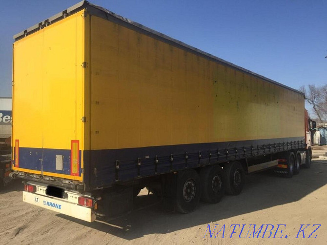 Truck: long-distance cargo transportation. Around the city, KAMAZ, refrigerator, awning Almaty - photo 8