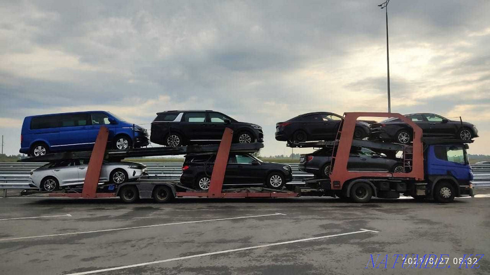 Транспортные услуги. Перевозка Автомобилей Москва - Астана - Алматы Алматы - изображение 1