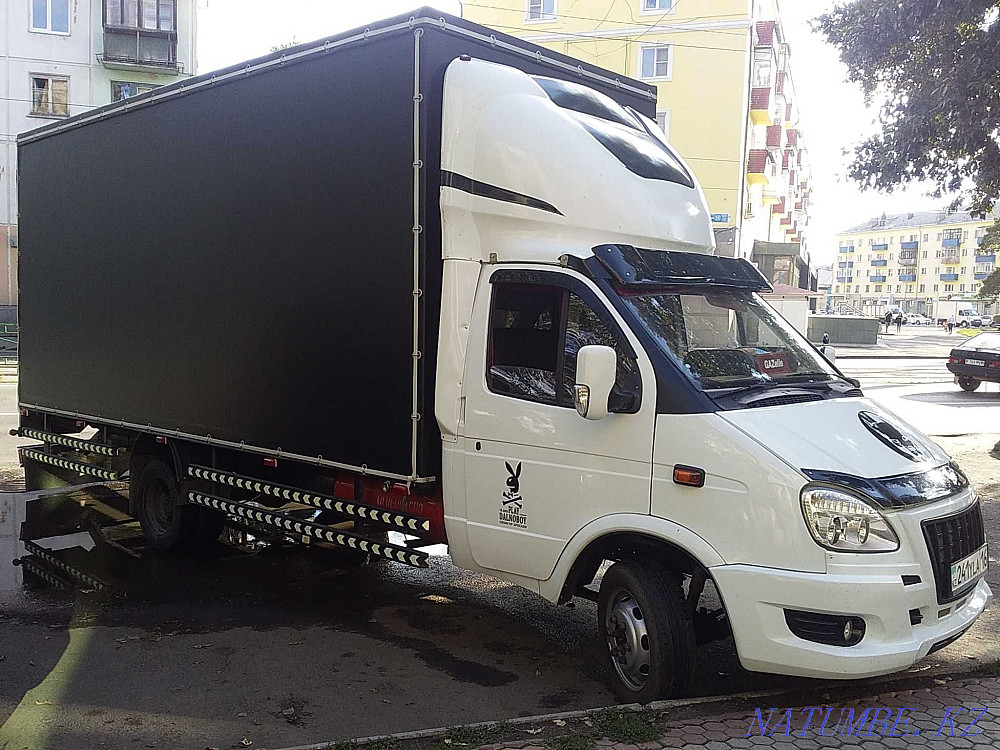 Cargo transportation in U-Ka, RK and RF. Gazelle 25 m3. Length 5.2 m. Loaders. Documents Ust-Kamenogorsk - photo 2