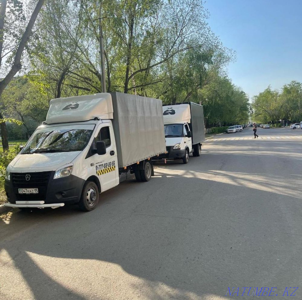 Газели и Грузчики.Негаборит 6 метро.Переезды Грузоперевозки Мебельщик. Петропавловск - изображение 4