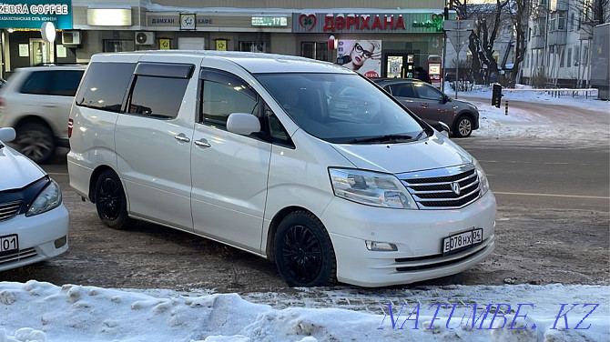 Taxi.Intercity.Minivan.Cargo.Load.Transportation.Kudalyk.Toyota Alphard Astana - photo 1