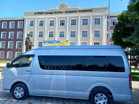 Аренда микроавтобус КОНДИЦИЯНЕРОМ тоиота хаис 2016 год Shymkent