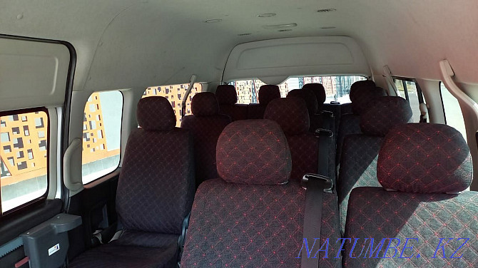 Rent a minibus with an AIR CONDITIONER toyota hais 2016 Shymkent - photo 5