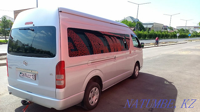 Rent a minibus with an AIR CONDITIONER toyota hais 2016 Shymkent - photo 8