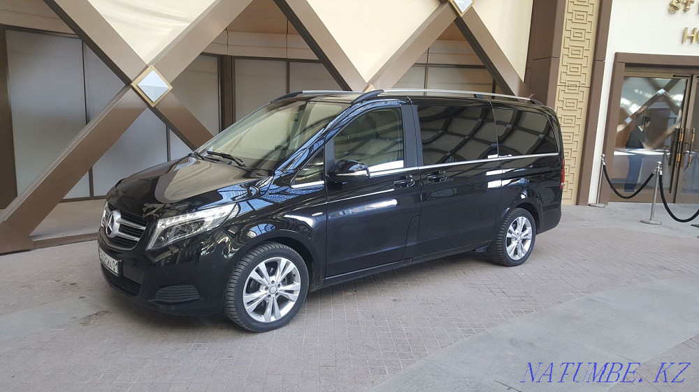 Rent, rent a minibus Mercedes V Class, Viano, Vito with a driver. Astana - photo 2