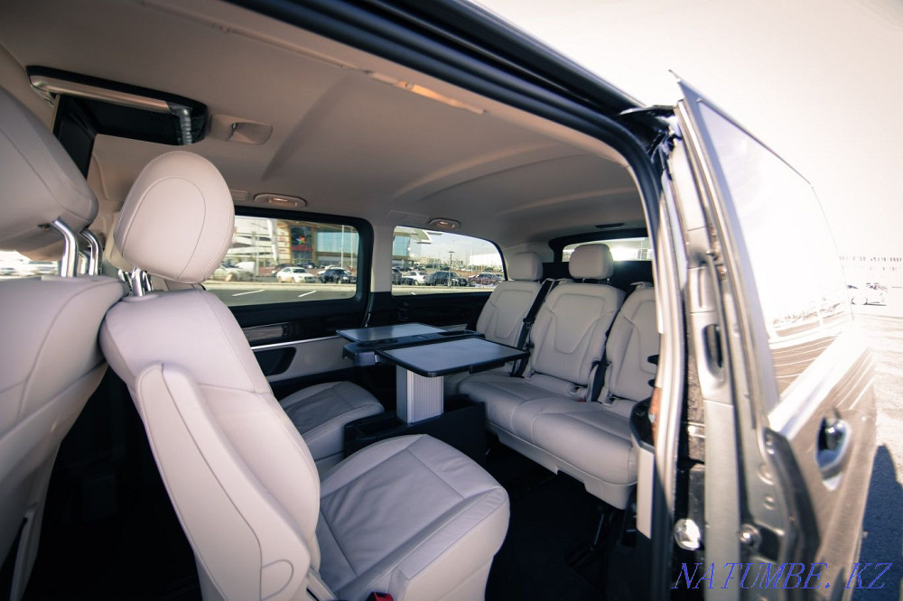 Rent, rent a minibus Mercedes V Class, Viano, Vito with a driver. Astana - photo 5