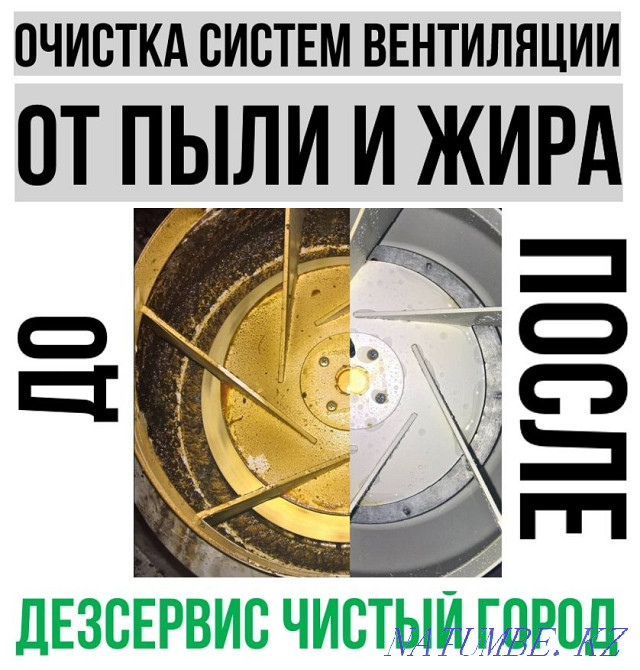 ЧИСТКА Вентиляции, Дезинфекция Атырау - изображение 2