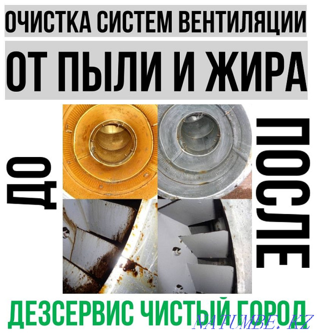 ЧИСТКА Вентиляции, Дезинфекция Атырау - изображение 4