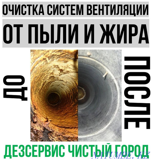 ЧИСТКА Вентиляции, Дезинфекция Атырау - изображение 3
