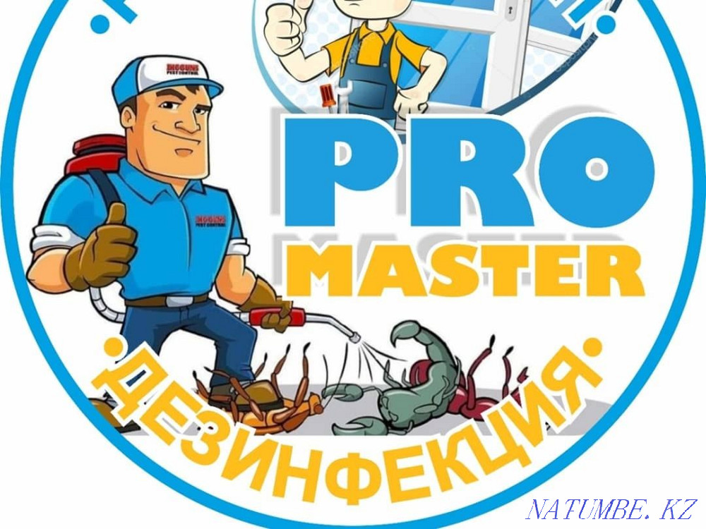 Дезинфекция Дезинсекция Дератизация (қателер, тарақандар)  Ақтөбе  - изображение 1