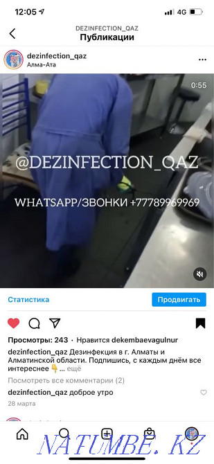 Дезинфекция против тараканов Алматы - изображение 2