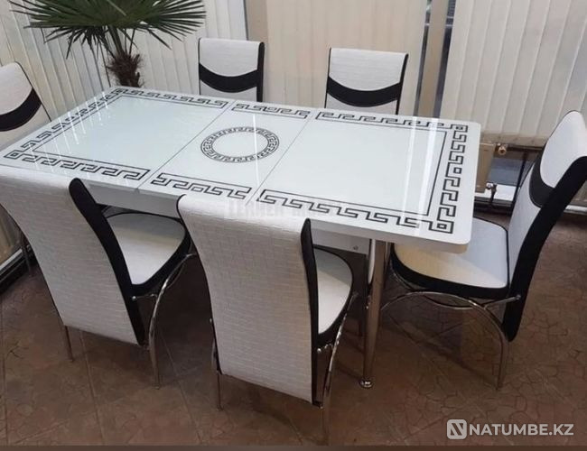 Современные обеденные столы и стулья из Турции Шымкент - изображение 1