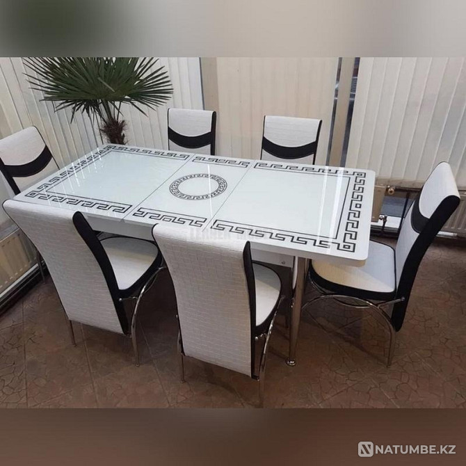 Современные обеденные столы и стулья из Турции Шымкент - изображение 2