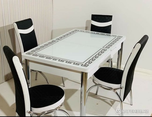 Современные обеденные столы и стулья из Турции Шымкент - изображение 4